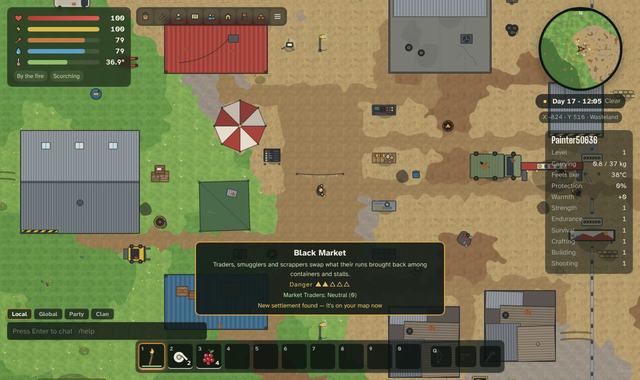 The Black Market: smugglers' goods you won't find anywhere else.